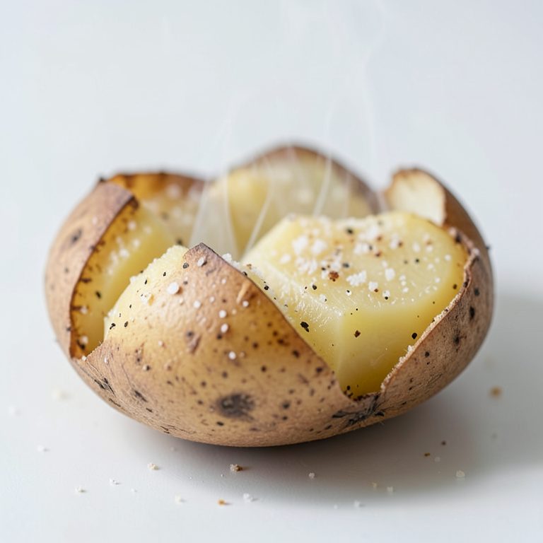 Картофель, запеченный в мундире с солью