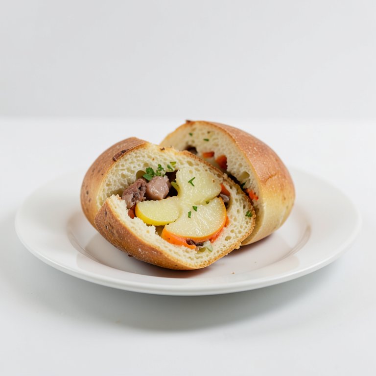 Картофельный рулет