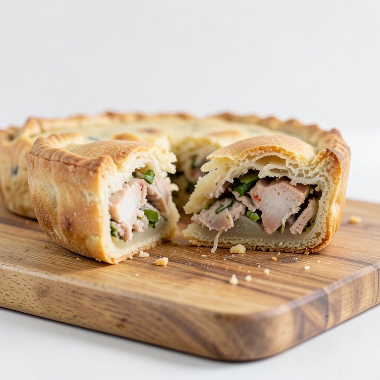 Кулебяка с рыбой
