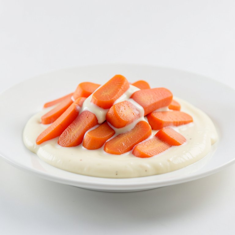 Морковь со сливками