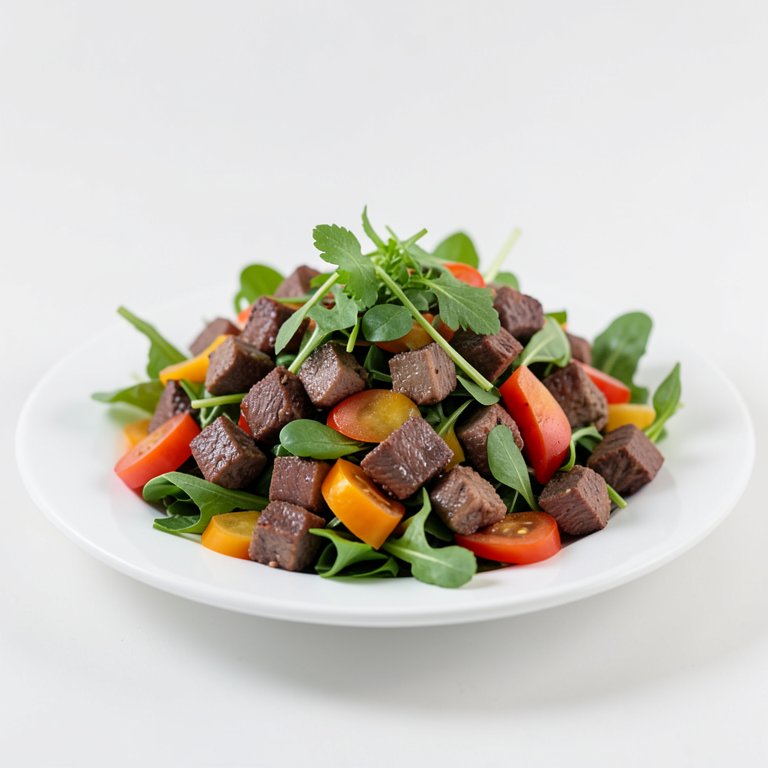 Мясной салат