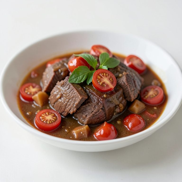 Мясо с помидорами