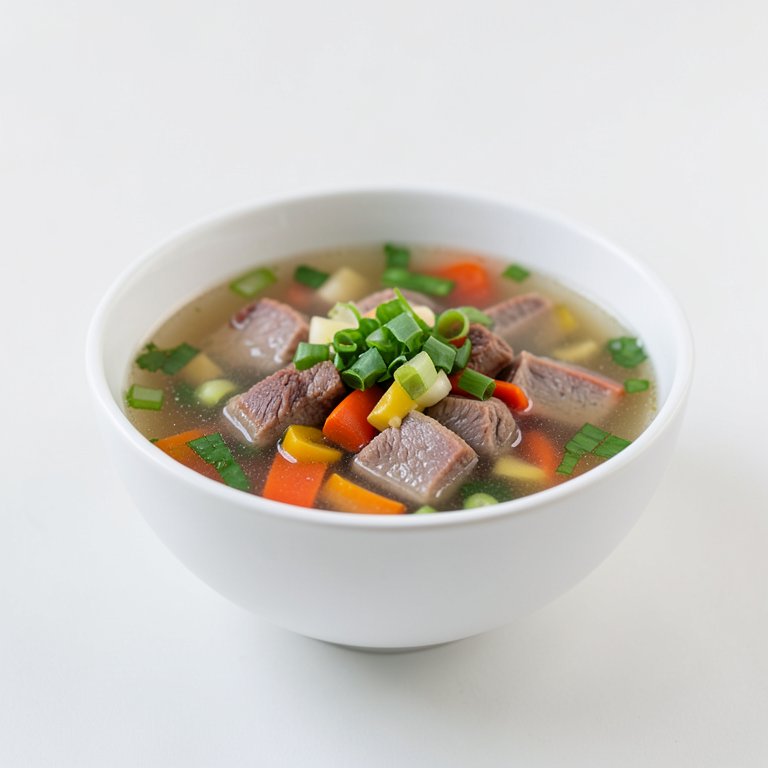 Окрошка мясная