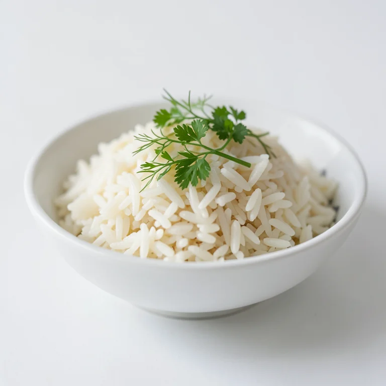 Белый и дикий рис, приготовленный