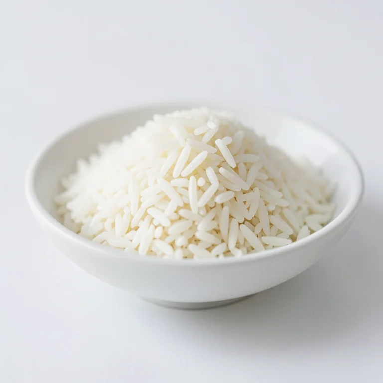 Белый короткозерный рис, сырой