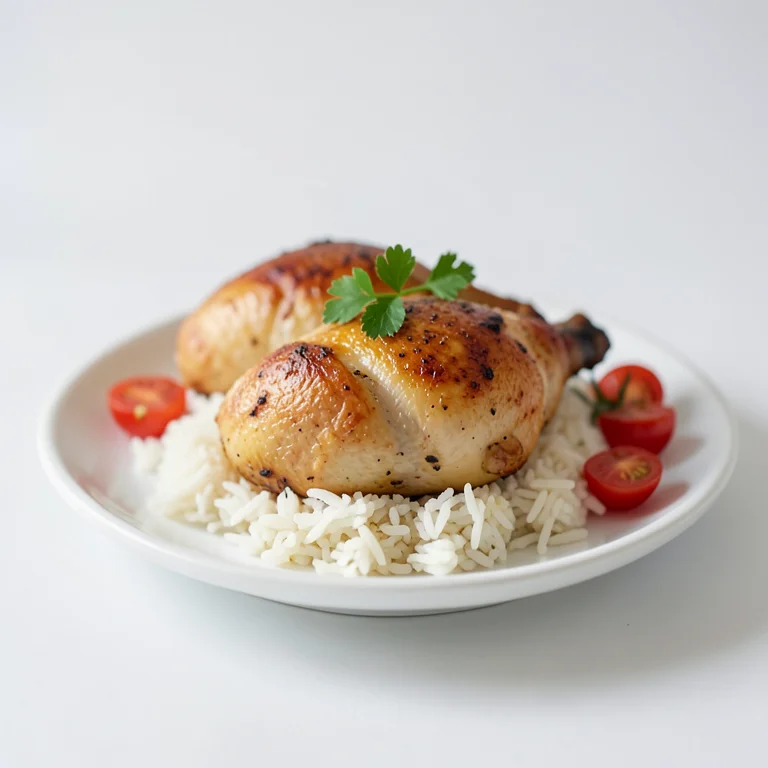 Цыпленок с рисом и помидорами