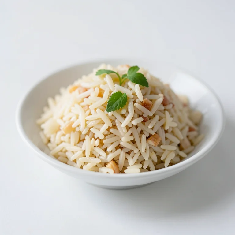 Дикий рис, приготовленный с добавлением жира