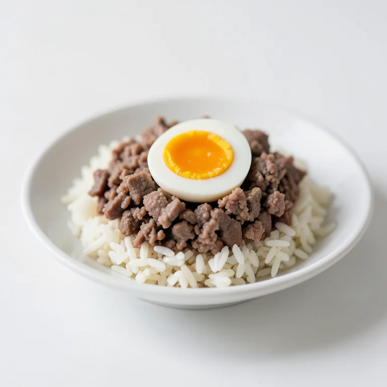 Фарш из ливера с рисом и яйцом