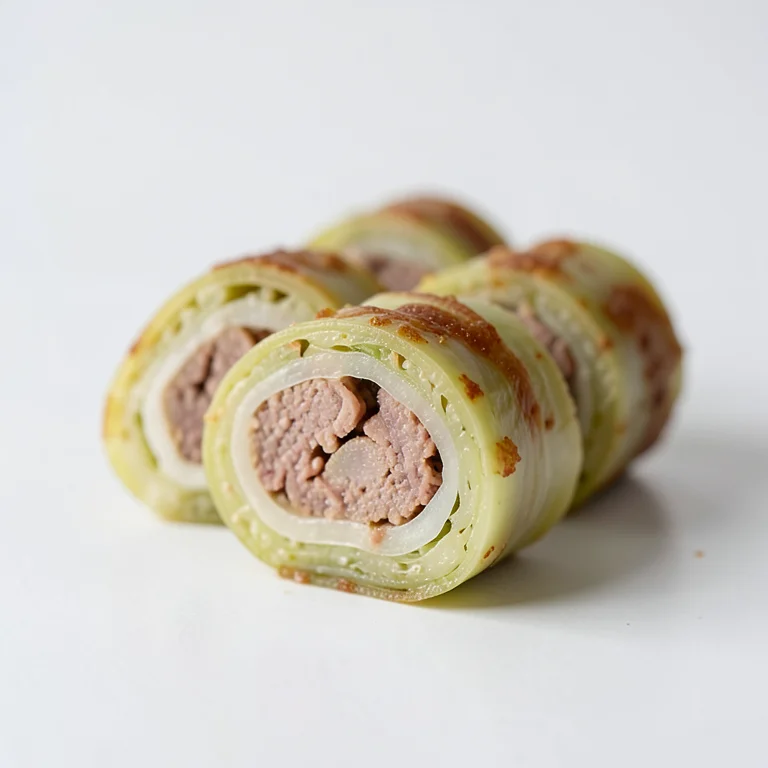 Голубцы в квашеной капусте с мясной начинкой