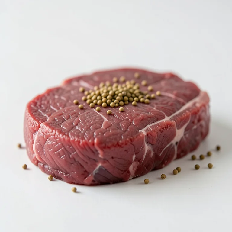 Говядина с гречкой (сырая)