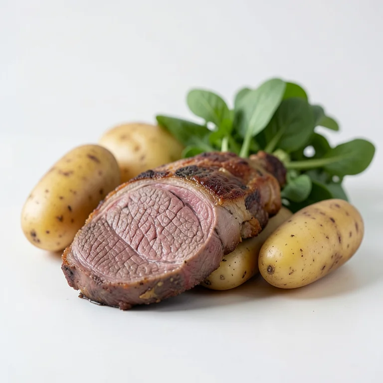 Говядина с картофелем и овощами