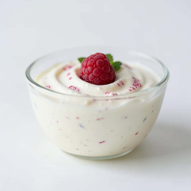 Греческий йогурт CHOBANI без жира с малиной