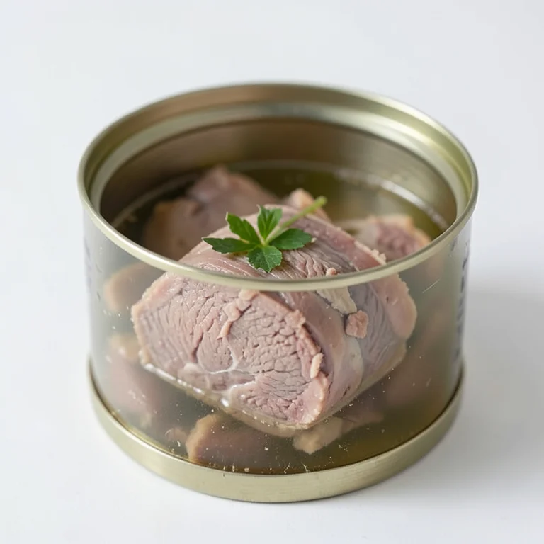 Индейка консервированная, мясо с бульоном
