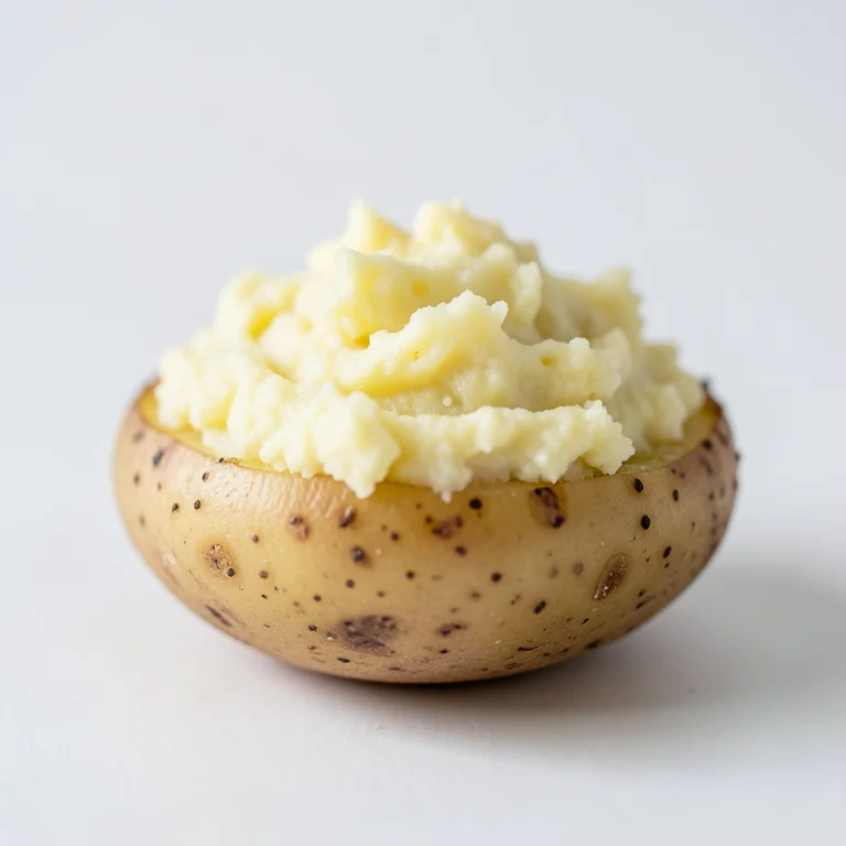Картофель, фаршированный картофельным пюре
