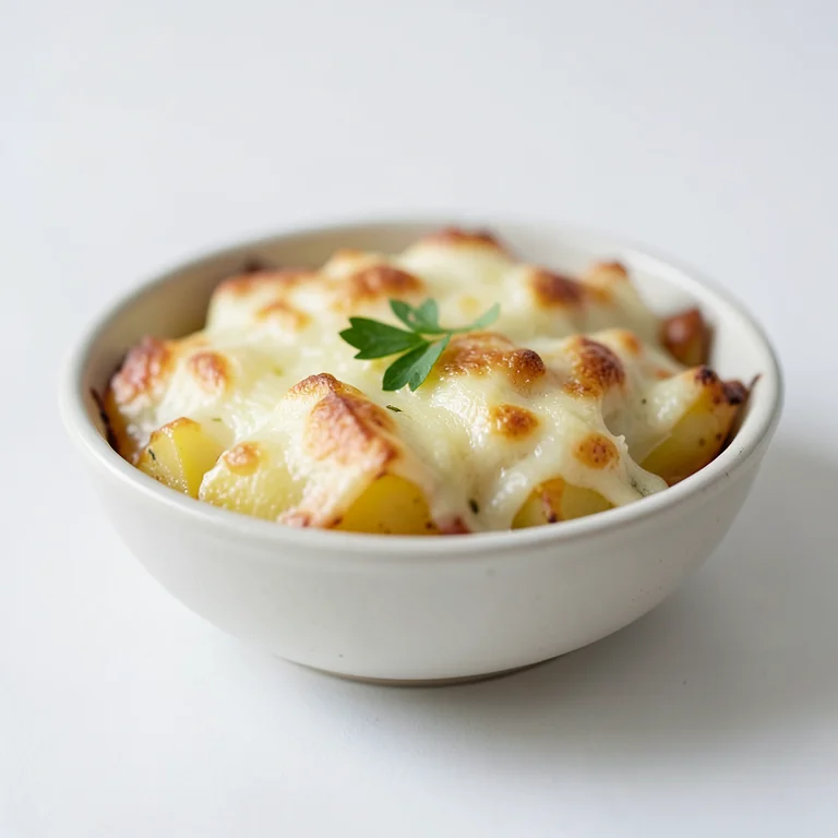 Картофель, запеченный гратен с маргарином