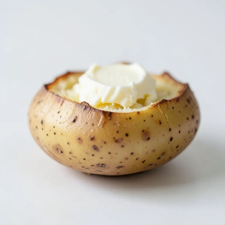 Картофель, запечённый с маслом