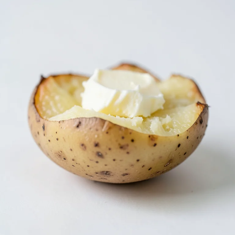 Картофель, запечённый с маслом