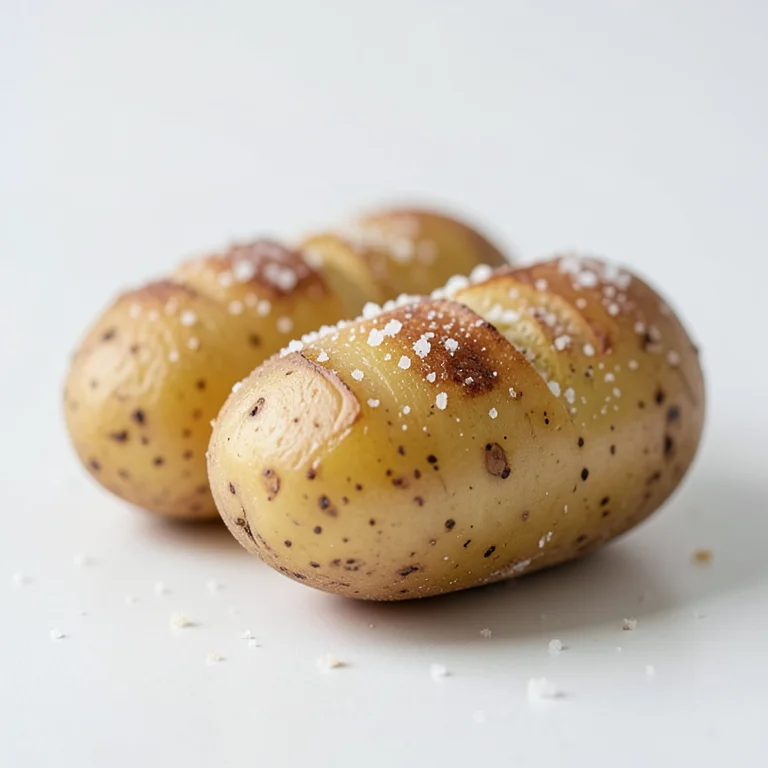 Картофель, запечённый с солью