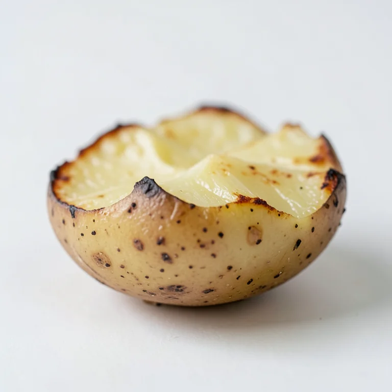 Картофель, жареный на маргарине, с кожурой