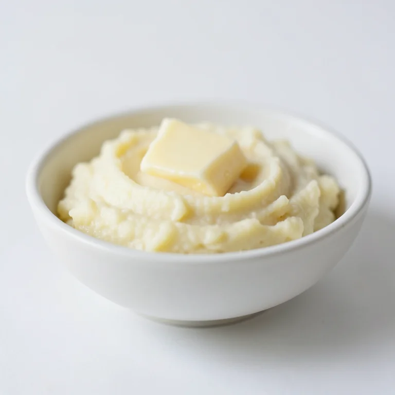 Картофельное пюре с молоком и маслом