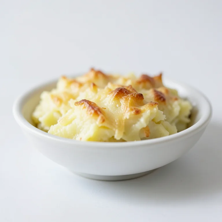 Картофельное пюре, запеченное с сыром