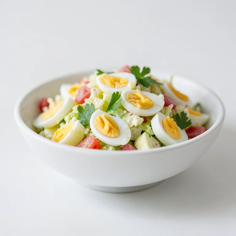 Картофельный салат с яйцом