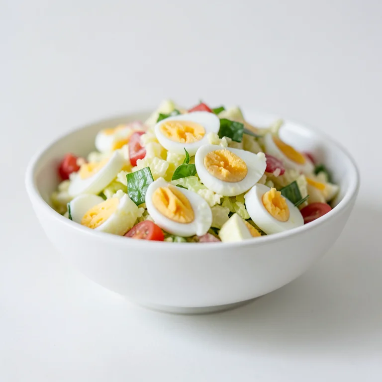 Картофельный салат с яйцом
