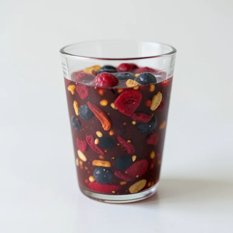 Компот из кураги, чернослива и винных ягод