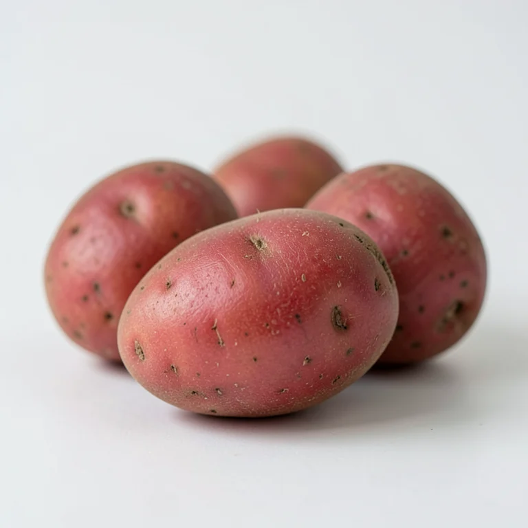 Красный картофель, сырой