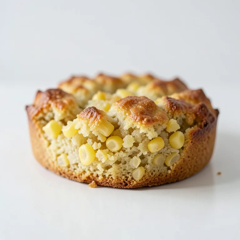 Кукурузный хлеб, запечённый