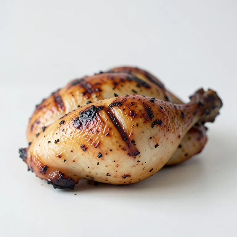 Курица, жареная с кожей