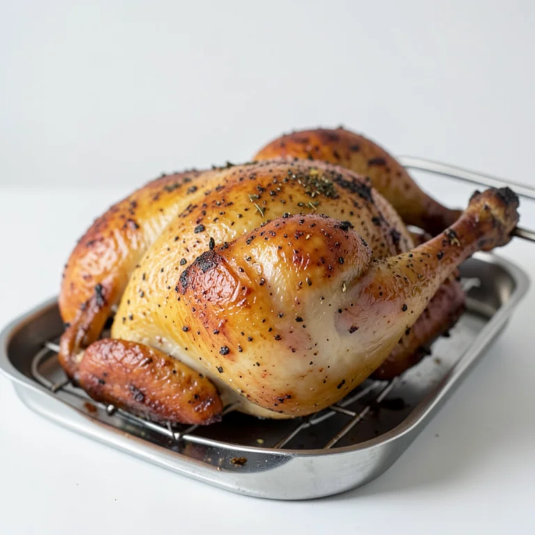 Куриная грудка с кожей, приготовленная ( rotisserie)