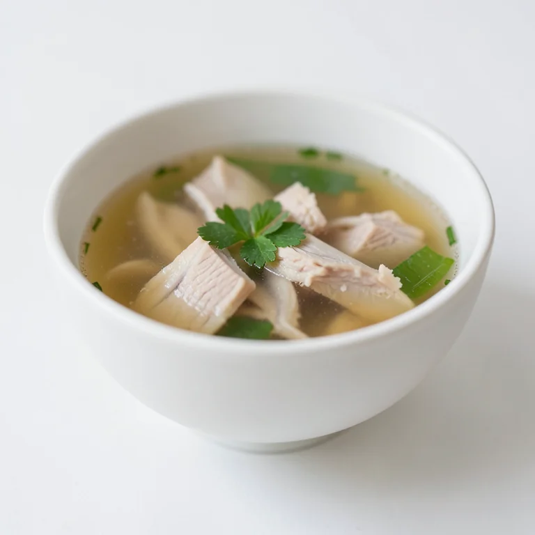 Куриное консоме