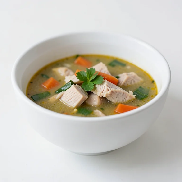 Куриный суп с овощами, консервированный, низконатриевый