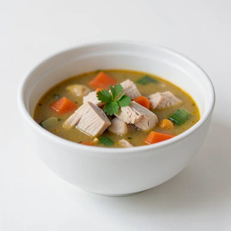 Куриный суп с овощами, консервированный