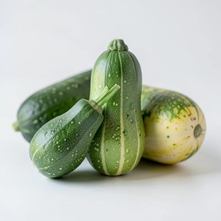 Летняя тыква, все сорта, сырая