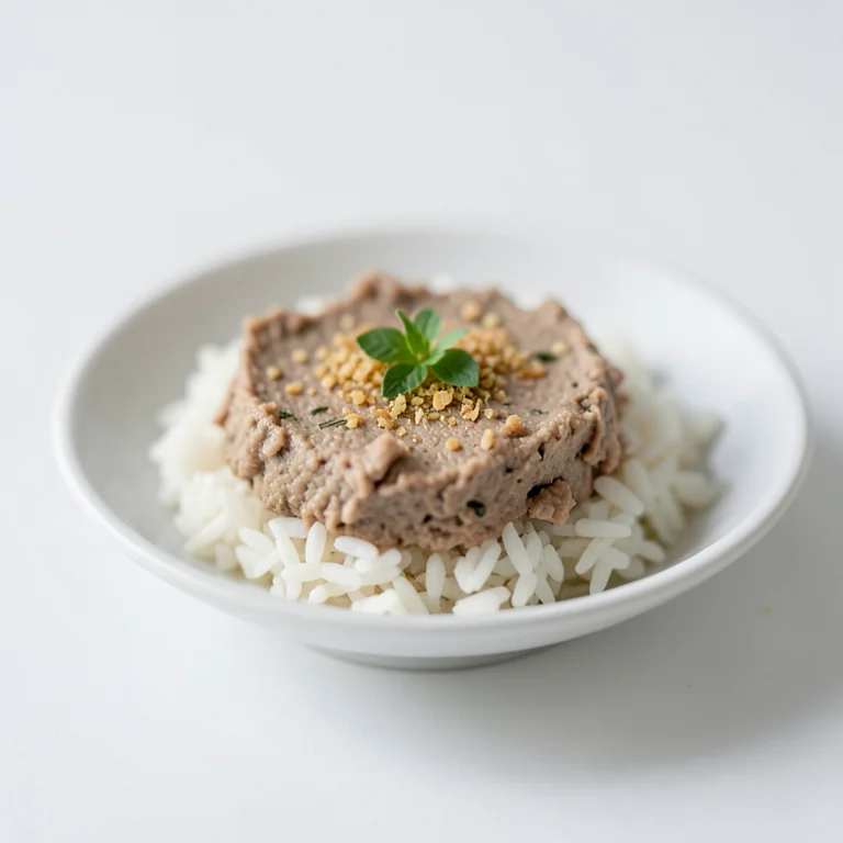 Паштет из соленой рыбы с рисом