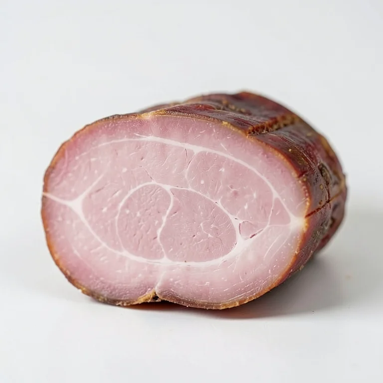 Постная свиная ветчина, сырая