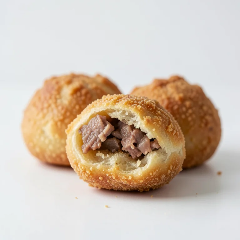 Пышки с мясным фаршем
