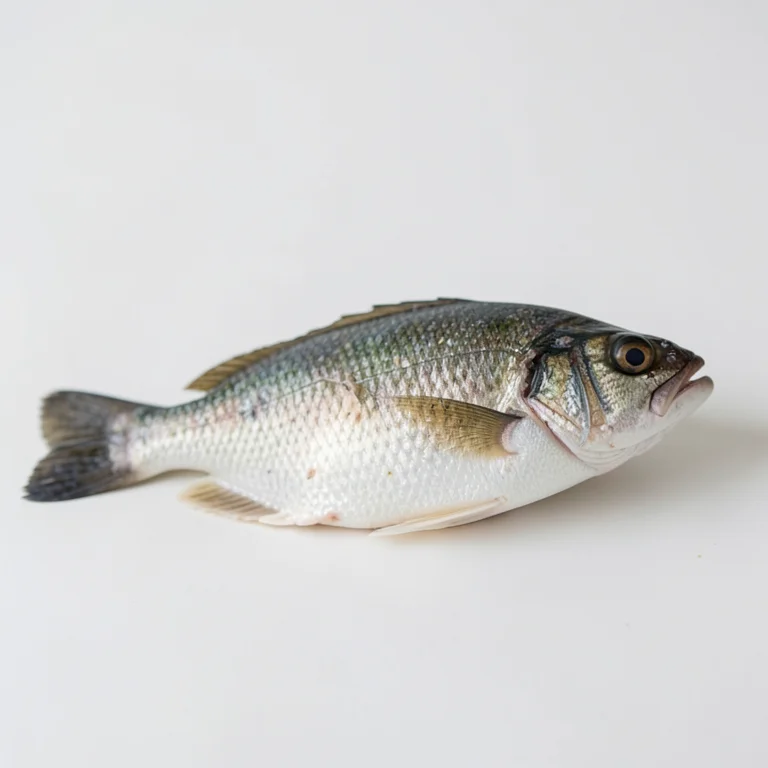 Рыба морской окунь (tilefish), сырая
