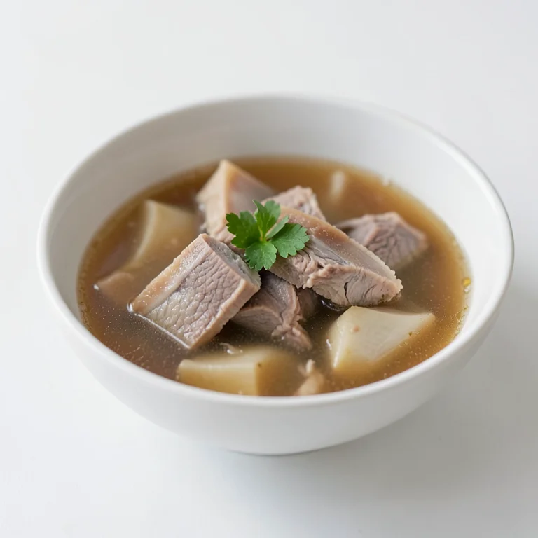 Рыбный суп на мясном бульоне