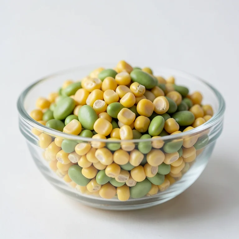 Суккоташ (кукуруза с лимской фасолью), сырой